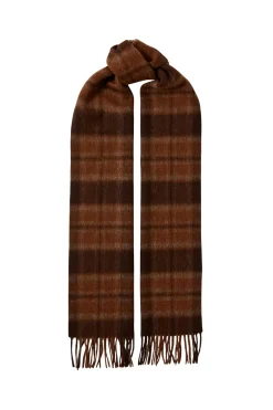 Selected Bufanda 100% lana RWS. Marr&oacute;n oscuro Online