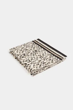 Morgan Bufanda con estampado de leopardo Multicolor Sale