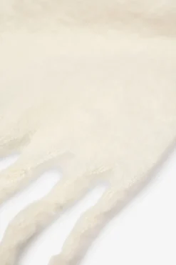 Cortefiel Bufanda cruesa lineas Marfil