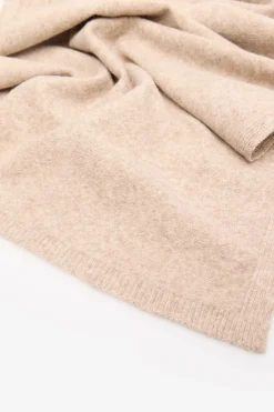 Cortefiel Bufanda de punto Camel Online