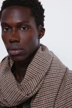 Springfield Bufanda mini cuadros marr&oacute;n Online