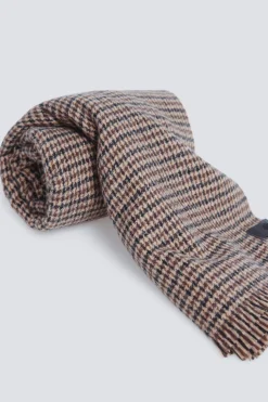 Springfield Bufanda mini cuadros marr&oacute;n Online