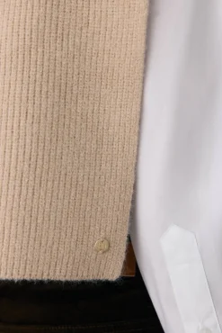 Pedro del Hierro Bufanda punto canalé Beige Best