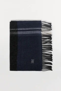 Pedro del Hierro Bufanda tela Azul