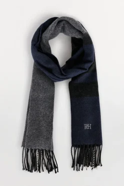 Pedro del Hierro Bufanda tela Azul