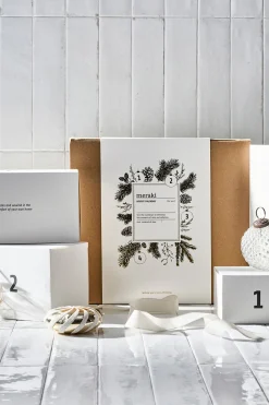 Meraki Caja de regalo Adviento blanco New