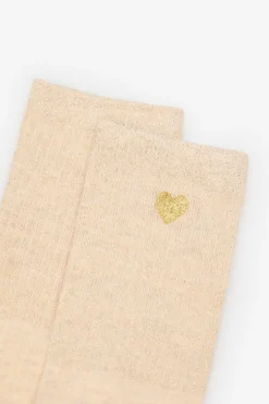 Cortefiel Calcetin largo lurex Arena New