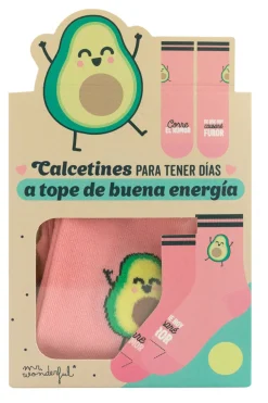 Mr. Wonderful Calcetines - Corre el rumor de que hoy causaré furor estampado New