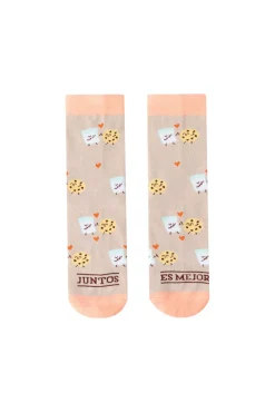 Mr. Wonderful Calcetines - Juntos es mejor estampado Discount