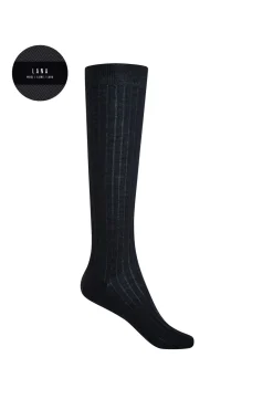 Punto Blanco Calcetines altos de lana azul Outlet