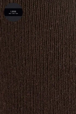 Punto Blanco Calcetines cortos de lana marr&oacute;n Discount