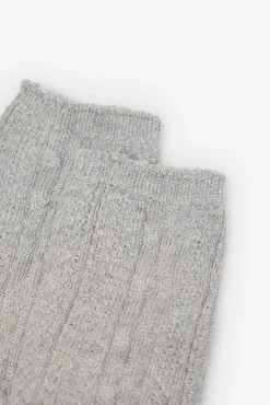 Cortefiel Calcetines largos estructura Gris Hot