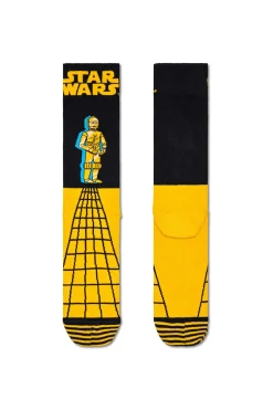 Happy Socks Calcetines Star Wars C-3PO negro Sale