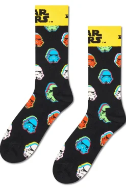 Happy Socks Calcetines unisex Star Wars™ Stormtrooper negro Hot