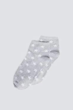 Springfield Calcetín corto estrellas nude New