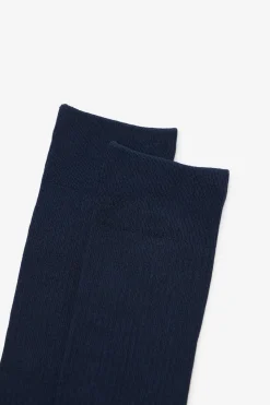 Cortefiel Calcetín liso con coolmax Azul marino Outlet