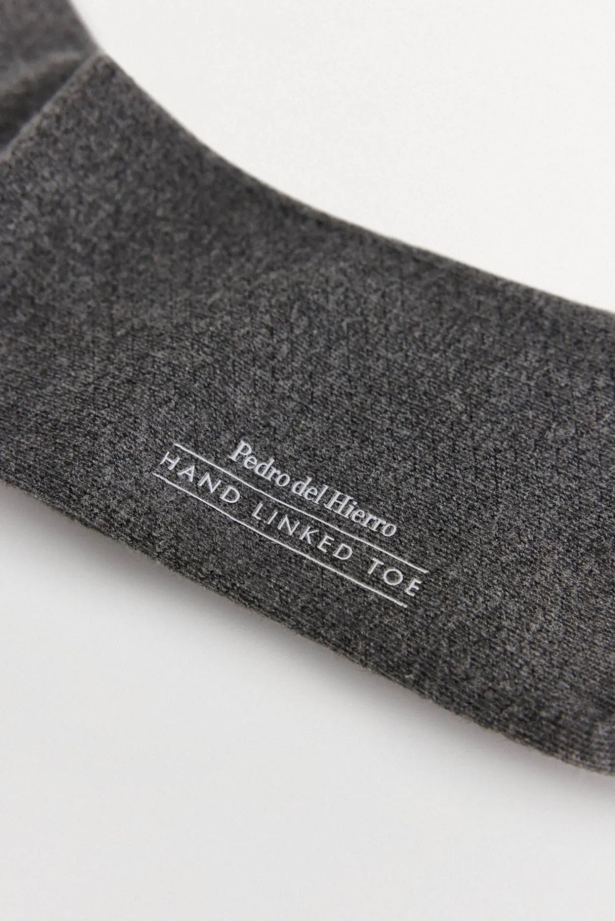 Pedro del Hierro Calcetín liso sport Gris