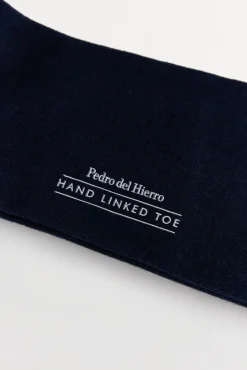 Pedro del Hierro Calcetín liso sport Azul New
