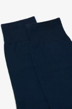 Cortefiel Calcetín liso vestir Azul marino Clearance