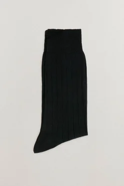 Pedro del Hierro Calcetín liso vestir Negro New