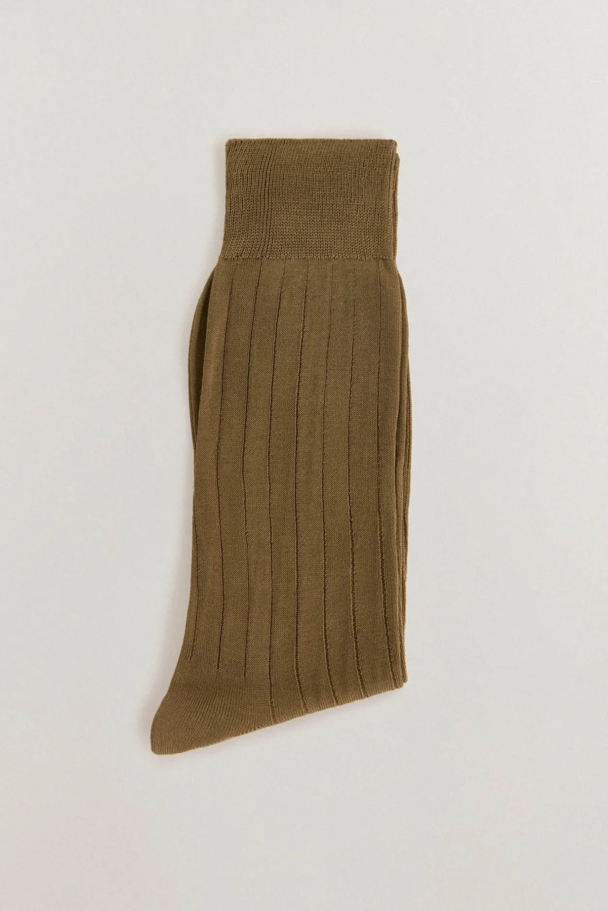 Pedro del Hierro Calcetín liso vestir Marrón Outlet