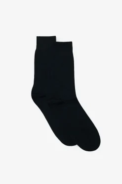 Cortefiel Calcetín liso vestir Negro Clearance