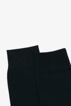 Cortefiel Calcetín liso vestir Negro Clearance