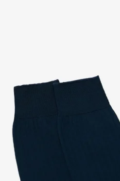 Cortefiel Calcetín liso vestir Azul marino Online