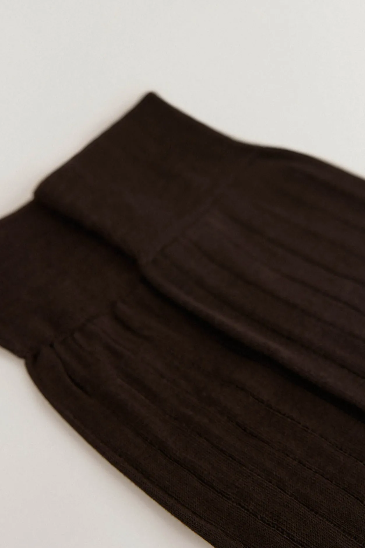 Pedro del Hierro Calcetín liso vestir Marrón Outlet