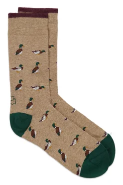 Kiff-Kiff Calcetín Regular Algodón Caballero beige Best