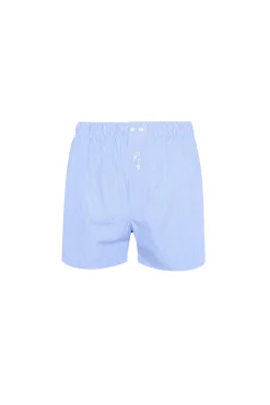 Kiff-Kiff Calzoncillo Popelín hombre rayas azul Discount