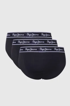 Pepe Jeans Calzoncillos de algodón elástico negro Discount
