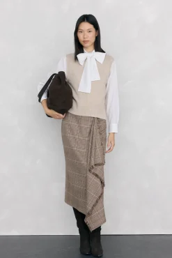 Pedro del Hierro Camisa amplia lazada Blanco Best