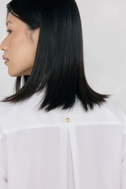 Pedro del Hierro Camisa amplia lazada Blanco Best