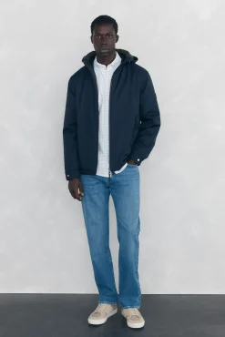 Pedro del Hierro Camisa Brushed Oxford cuadros Azul Outlet