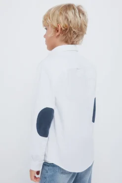 Springfield Kids Camisa coderas niño blanco New