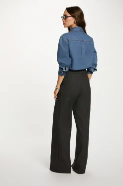 Morgan Camisa corta con cabujones Azul Online