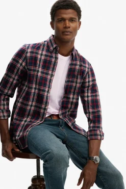 Superdry Camisa corte holgado estampado Online