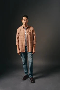 OOTO Camisa cuadro sobretintado Arena Sale