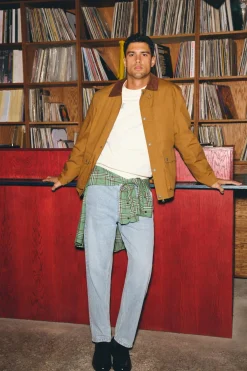 Springfield Camisa cuadros verde