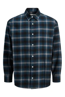 Jack & Jones Camisa cuadros azul Best