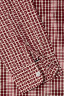 Pepe Jeans Camisa Cuadros Fit Regular rojo