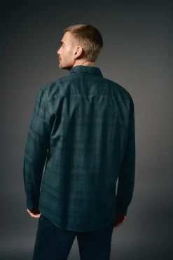 OOTO Camisa cuadros franela Turquesa Best