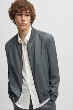 HUGO Camisa de manga larga Blanco Clearance