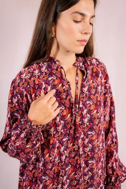 Molly Bracken Camisa de manga larga abullonada Multicolor Best