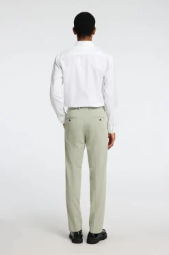 Selected Camisa de manga larga de vestir 100% algodón Blanco Sale