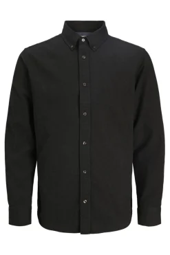 Jack & Jones Camisa de manga larga franela Gris oscuro Sale