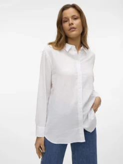 Vero Moda Camisa de mujer manga larga versase Blanco Sale