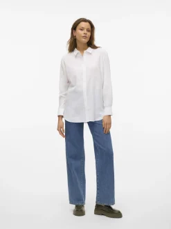 Vero Moda Camisa de mujer manga larga versase Blanco Sale