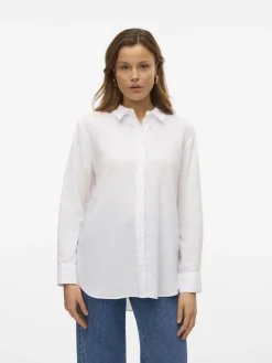 Vero Moda Camisa de mujer manga larga versase Blanco Sale